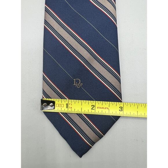 Christian‎ Dior Men’s Classic Necktie Stripe - Picture 5 of 5